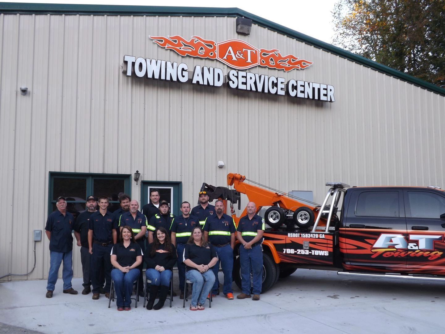 A&T Towing and Service Center team
